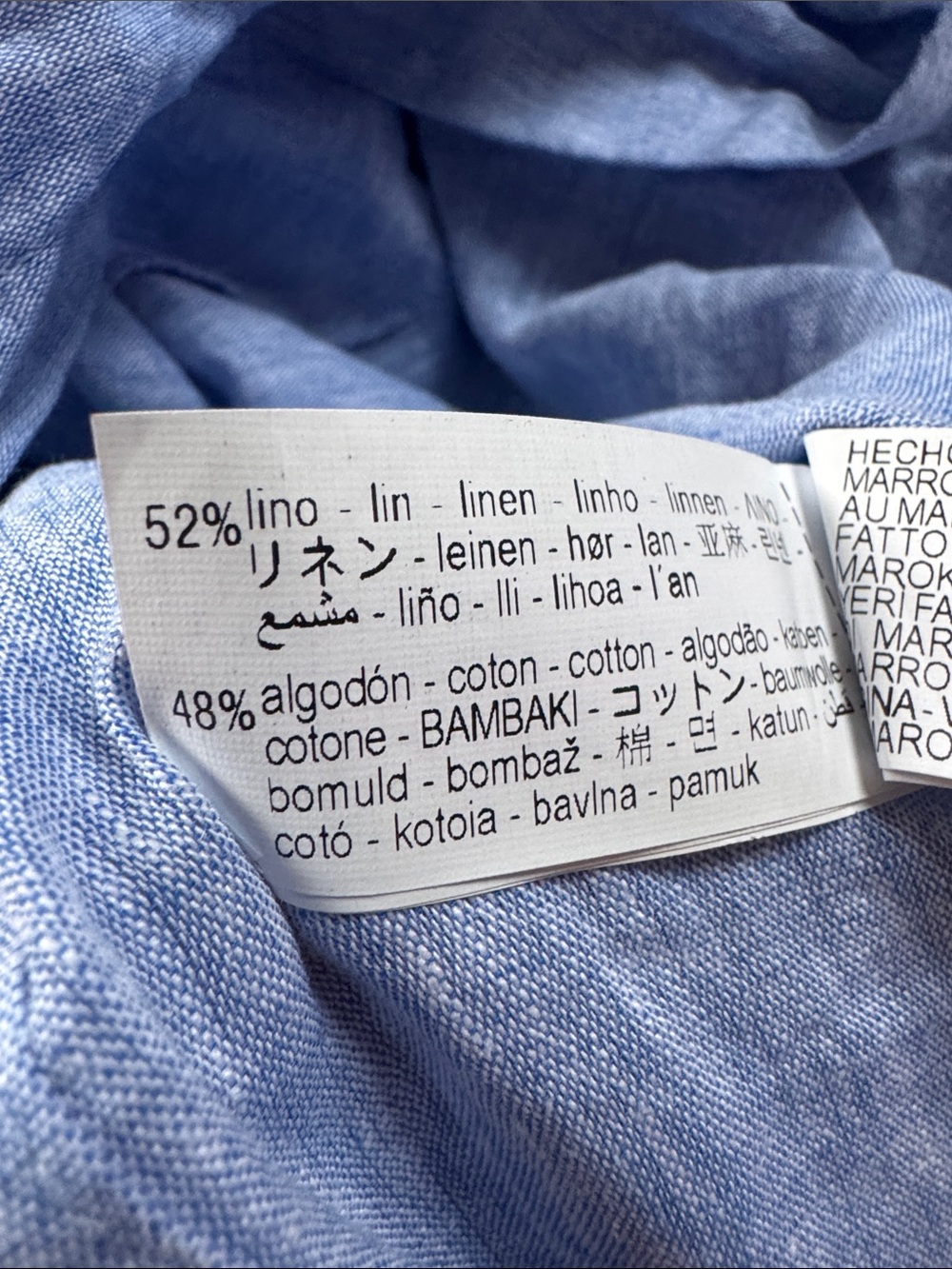 π Zara Light Blue Button-Front Midi Shirt Dress - Picture 8 of 16